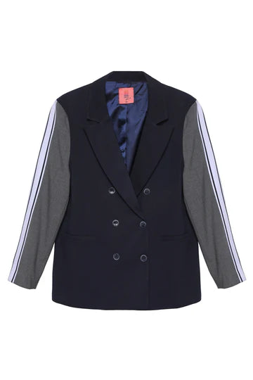 NAVY-GRIJS BLAZER
