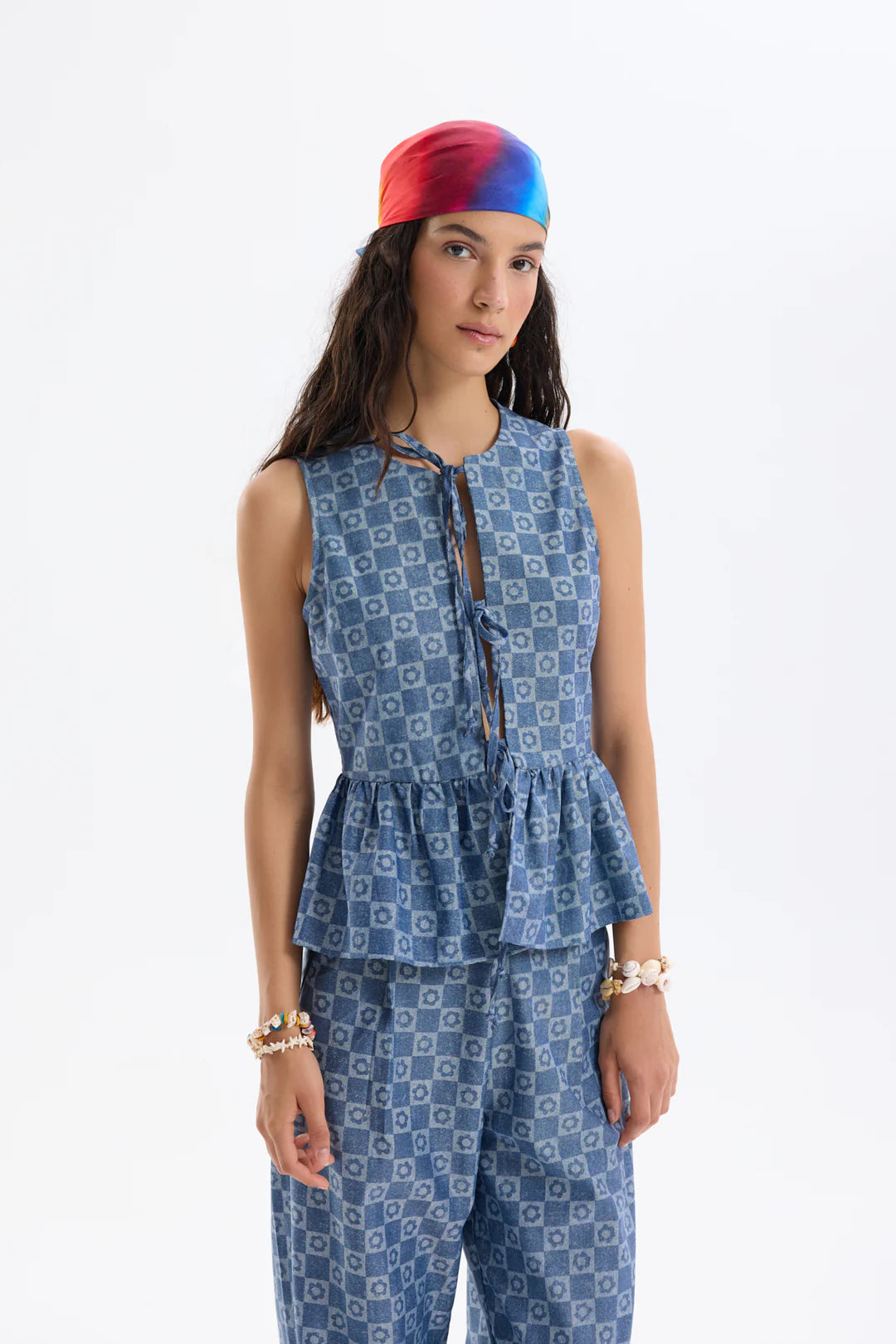 PSYCHE DENIM TOP