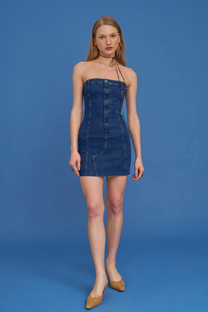 DENIM JURK