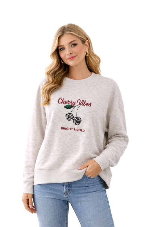 CHERRY SWEATSHIRT