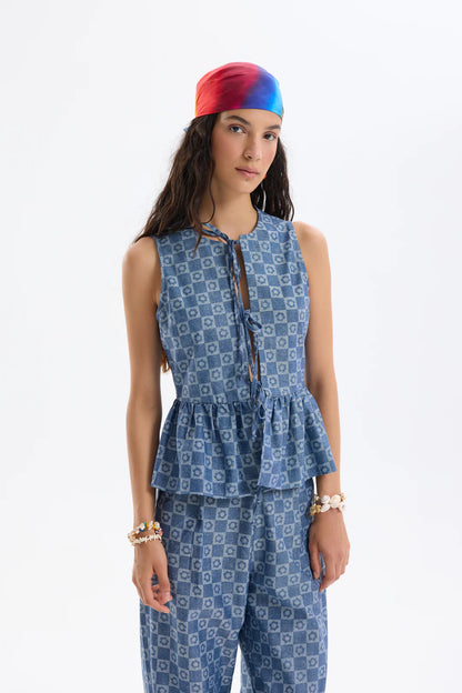 PSYCHE DENIM BROEK