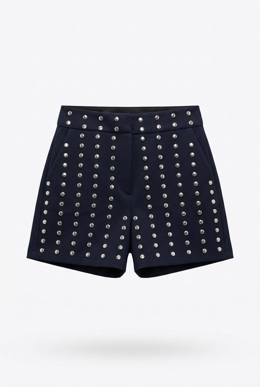 Q BUTTON KORTE BROEK